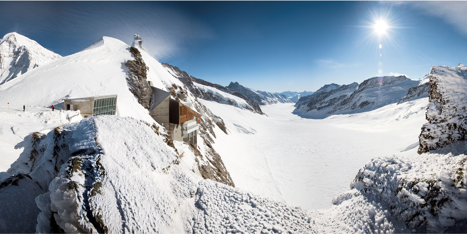 Travelling to the ‘Top of Europe’ on New Year’s Day