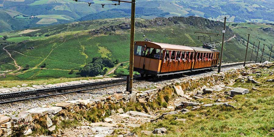 Soaking up Pyrenean views on the Petit Train de la Rhune